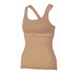 AATH AAJ80811-178 WOMENS CAMISOLE WITH CUP MOCHA (온요네 아쓰 여성 스포츠 브라)