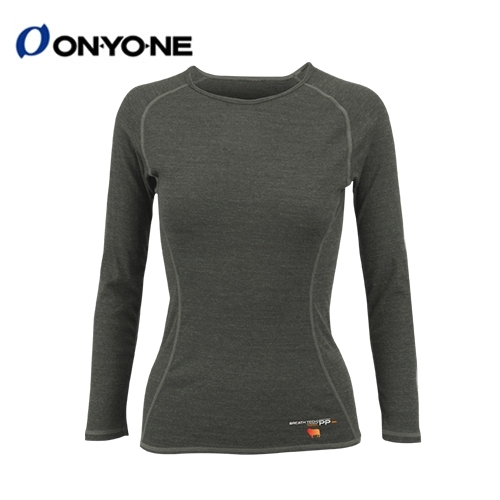 ONYONE 2526 MERINO PP LADIES LONG SLEEVES LIGHT WEIGHT BLACK(009) 온요네 기능성 겨울용 여성용 언더웨어 ODJ89506)