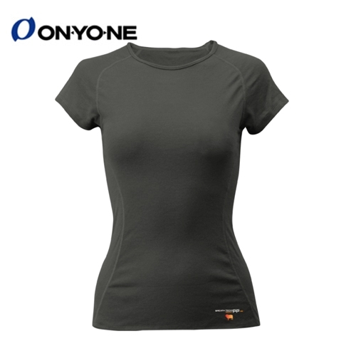 ONYONE 2526 MERINO PP LADIES SHORT SLEEVES LIGHT WEIGHT BLACK(009) 온요네 기능성 겨울용 여성용 언더웨어 ODJ89505)