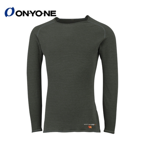 ONYONE 2526 MERINO PP MENS LONG SLEEVES HEAVY WEIGHT BLACK(009) 온요네 기능성 겨울용 헤비웨이트 언더웨어 ODJ99504)
