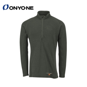 ONYONE 2526 MERINO PP MENS ZIPUP LONG SLEEVES HEAVY WEIGHT BLACK(009) 온요네 기능성 겨울용 헤비웨이트 집업 긴팔 ODJ99503)