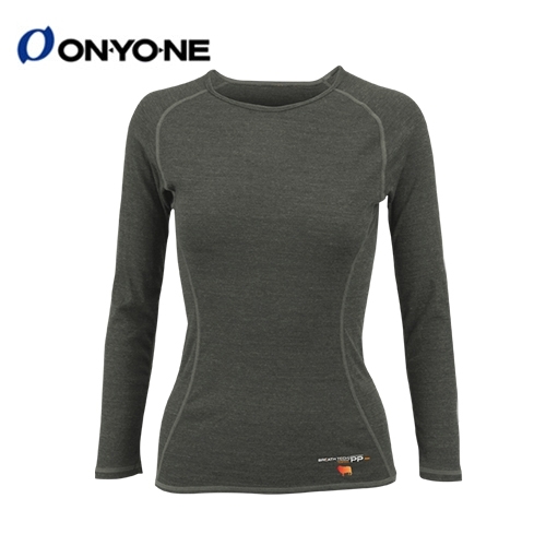 ONYONE 2526 MERINO PP LADIES LONG SLEEVES HEAVY WEIGHT BLACK(009) 온요네 기능성 여성 겨울용 헤비웨이트 언더웨어 ODJ89508)