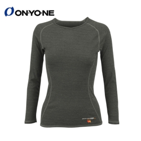ONYONE 2526 MERINO PP LADIES LONG SLEEVES HEAVY WEIGHT BLACK(009) 온요네 기능성 여성 겨울용 헤비웨이트 언더웨어 ODJ89508)