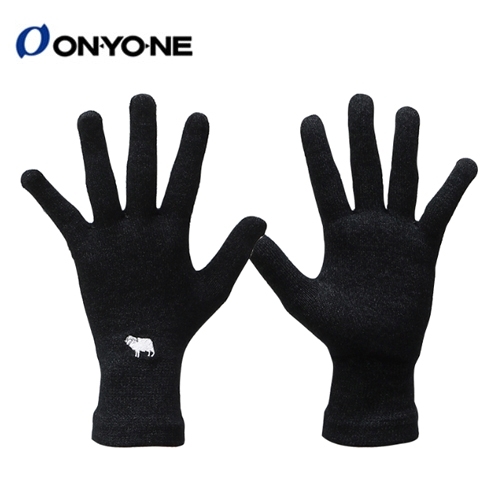 ONYONE 2526 MERINO PP INNER GLOVE BLACK(009) 온요네 메리노 울 기능성 이너 장갑 ODA92934)