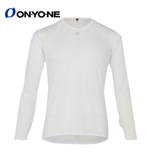 ONYONE 2526 BREATH PP MENS LONG SLEEVES WHITE (100) 온요네 기능성 브레쓰테크 긴팔 ODJ98514)
