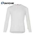 ONYONE 2526 BREATH PP MENS LONG SLEEVES WHITE (100) 온요네 기능성 브레쓰테크 긴팔 ODJ98514)