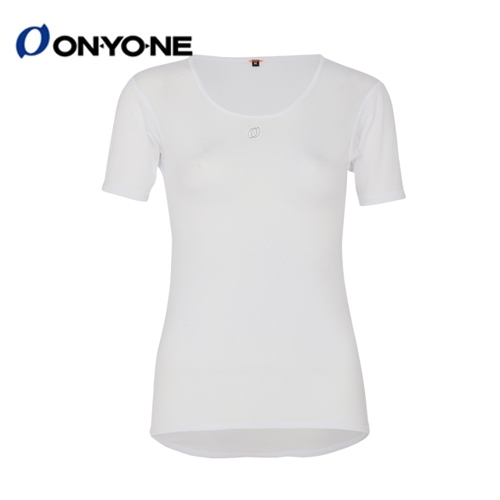 ONYONE 2526 BREATH PP LADIES SHORT SLEEVE WHITE (100) 온요네 기능성 브레쓰테크 여성 반팔 ODJ88525)