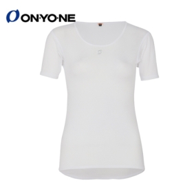 ONYONE 2526 BREATH PP LADIES SHORT SLEEVE WHITE (100) 온요네 기능성 브레쓰테크 여성 반팔 ODJ88525)
