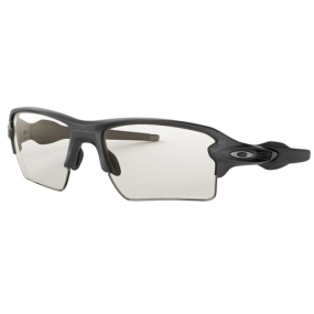 OAKLEY FLAK 2.0 XL STEEL CLR TO BLK PHOTO (오클리 플랙2.0 엑스라지 변색렌즈  91881659)