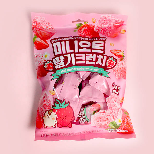 Mini Oat strawberry crunch 90gX16