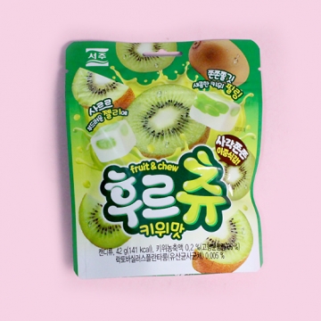Fruit chew Kiwi flavor 40gX42