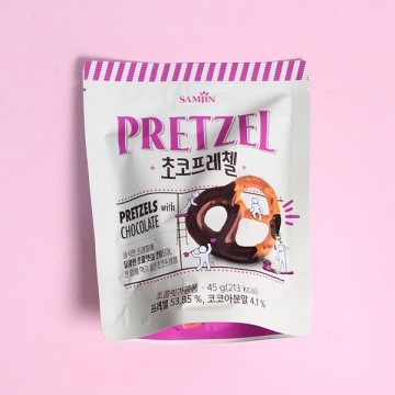 Samjin Choco Pretzel 45gX24