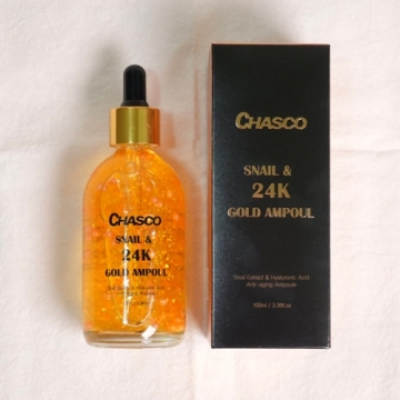 Chasco Snail & 24K Gold Ampoule 100mlX60