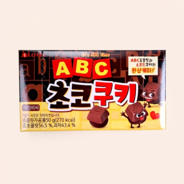 Lotte ABC Choco Cookie 50gX32