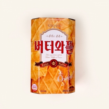 Crown Haitai Butter Waffle 135gX12