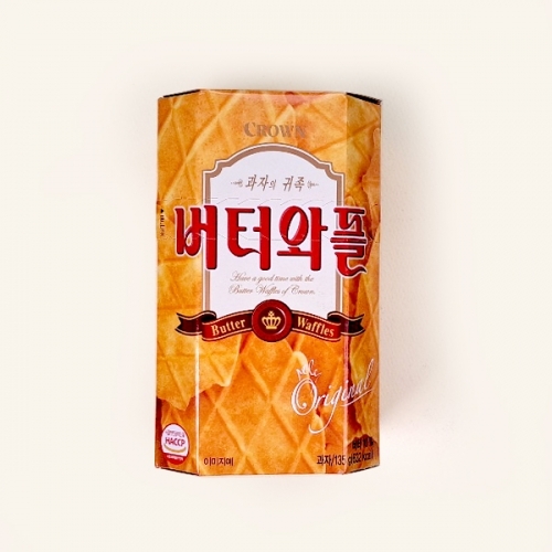 Crown Haitai Butter Waffle 135gX12