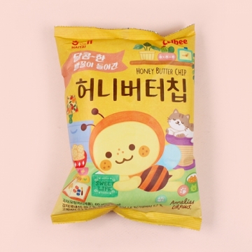 Haitai Honey Butter Chips 60gX20