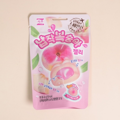 Seoju Flat Peach Jelly 43g&times;40