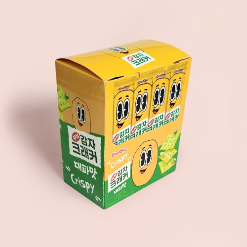챠챠 감자크래커 대파맛 420g(35gX12입) 1곽