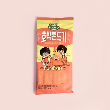 데일리 포켓 호박쫀드기 88gX24개(1박스)