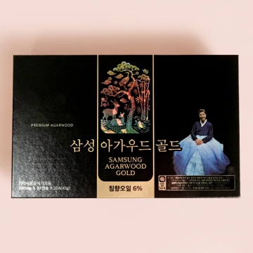삼성 아가우드 골드 500mgX30캡슐X3EA(45g) 1곽