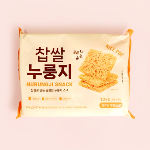 오성 찹쌀 누룽지 288gX20개(1박스)