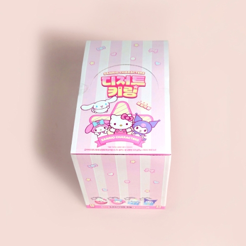 산리오 캐릭터즈 디저트 키링 15gX16개(1곽)