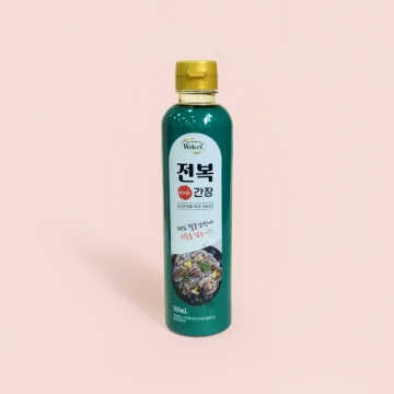 웰크리 맛더한 전복 간장 500ml 1개
