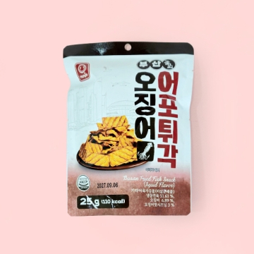 부산 오징어 어포튀각 25gX30개(1박스)