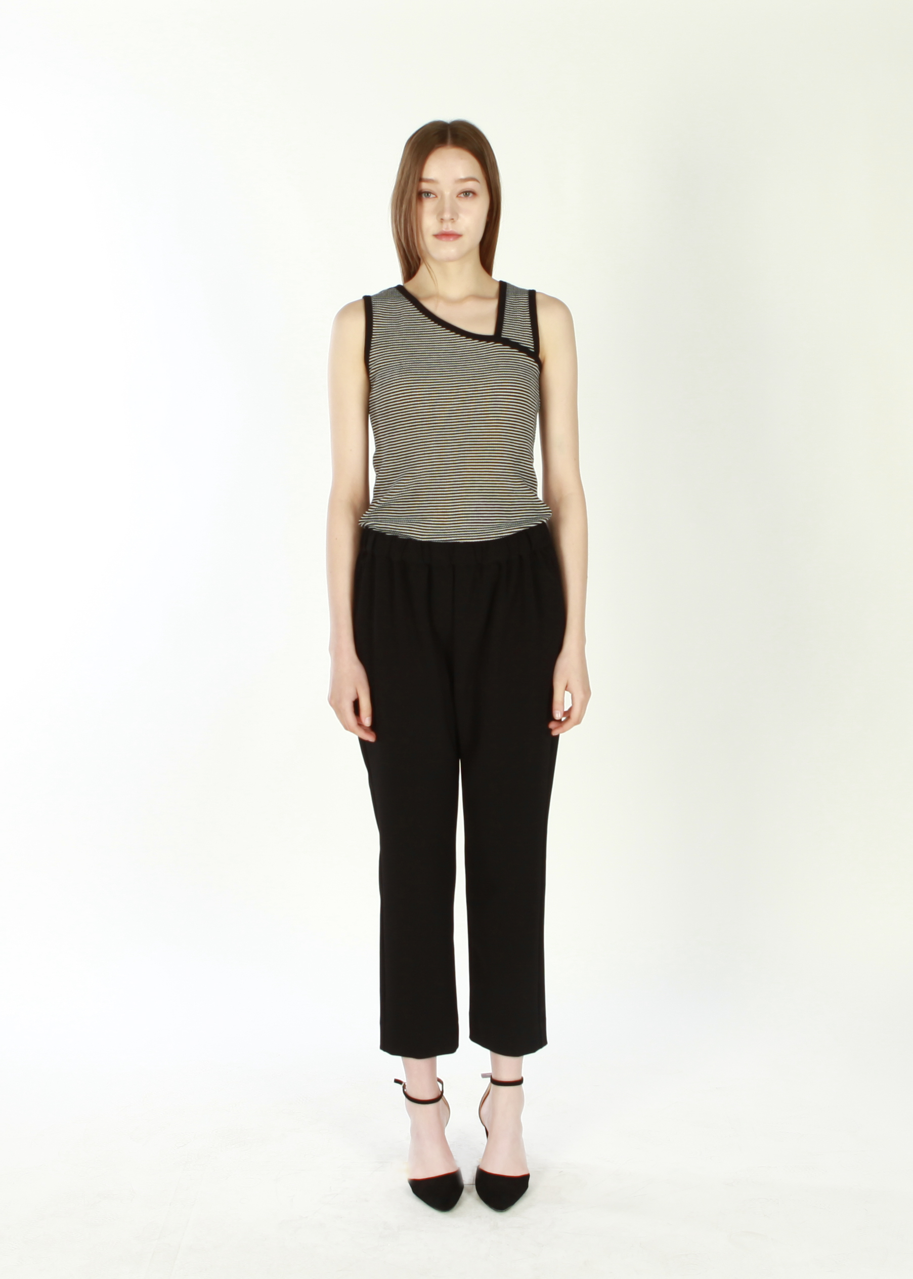 스트레이트 밴딩 팬츠(I8M3PT70)