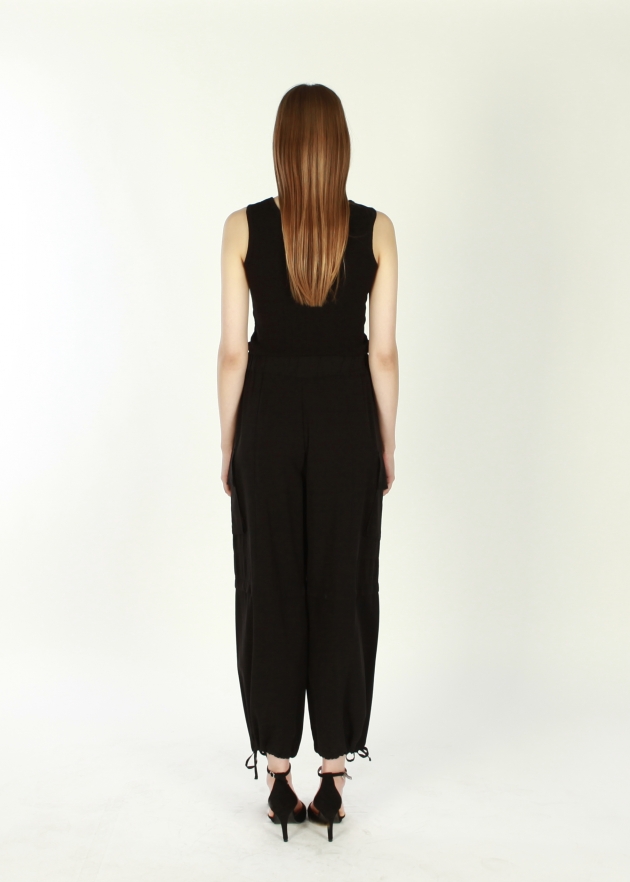 드로우스트링 카고 밴딩 팬츠(I8M3PT71)