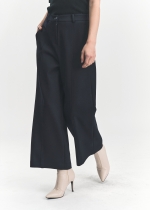 울 블랜딩 와이드 핏 팬츠(I8W2PT22)