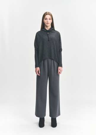 캐시미어블랜드 하이넥스트링 니트 탑 (I8W3KT71)