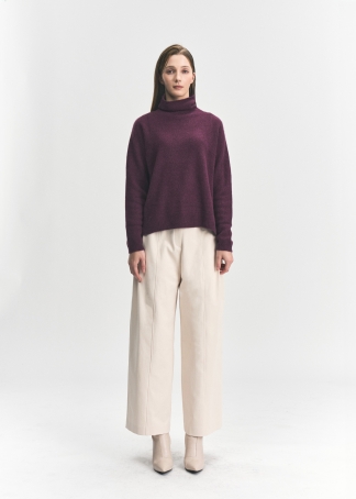 야크 울 하이넥 니트 (I8W3KT78)