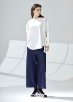 택버튼 오비밴드 세미와이드 데님팬츠(I9M2PT05)