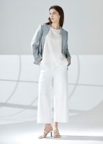 택버튼 오비밴드 세미와이드 데님팬츠(I9M2PT05)