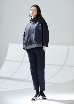 트위드 배색 플랩포켓 점퍼(I9M4JP02)