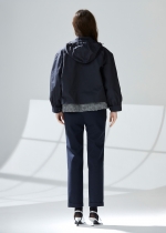 트위드 배색 플랩포켓 점퍼(I9M4JP02)