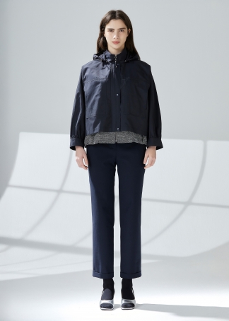 버튼 포켓 카브라 테이퍼드 팬츠(I9M4PT04)