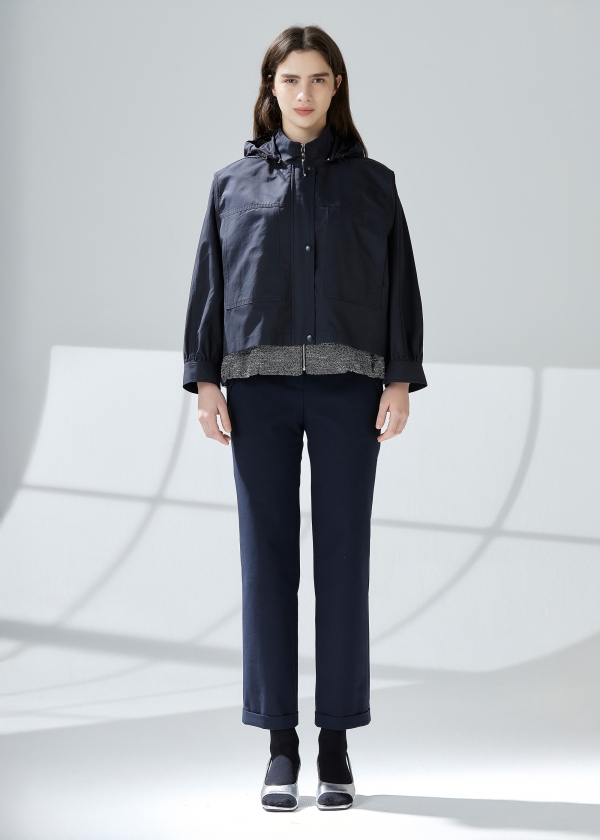 버튼 포켓 카브라 테이퍼드 팬츠(I9M4PT04)