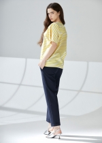 버튼 포켓 카브라 테이퍼드 팬츠(I9M4PT04)