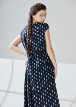 주얼리 넥장식 슬리브리스 플레어 원피스(I9M2OP07)