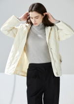 아가일 퀼팅 벨트 점퍼(I9M4JP01)