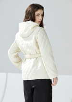 아가일 퀼팅 벨트 점퍼(I9M4JP01)