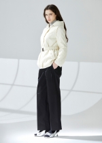 아가일 퀼팅 벨트 점퍼(I9M4JP01)