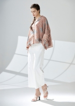 플로럴 프린트 오버 블라우스(I9M2BL01)