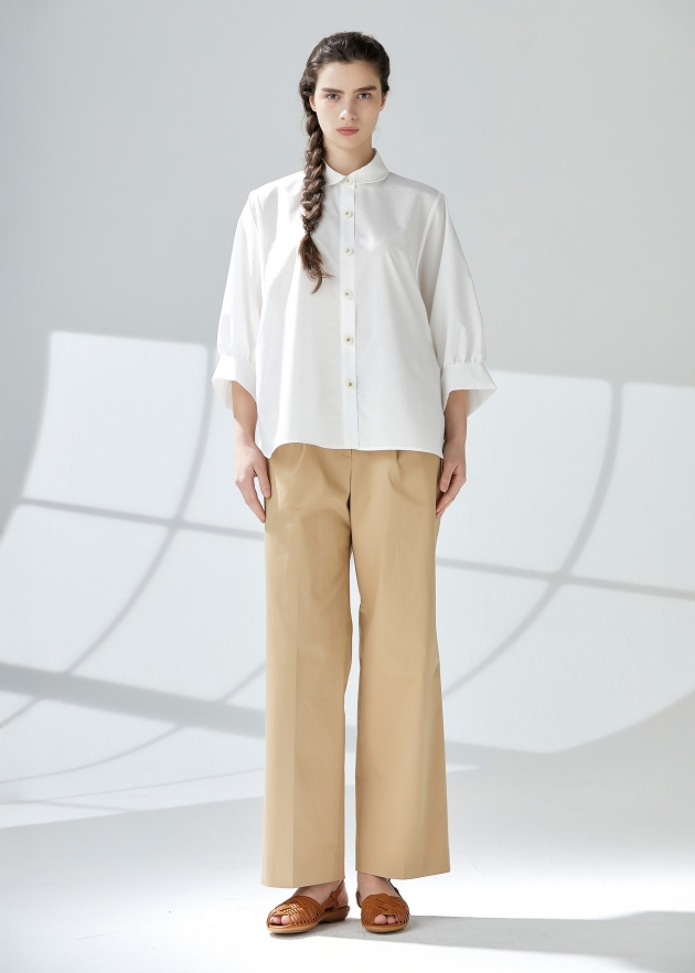 피터팬카라 시어서커 블라우스(I9M2BL04)