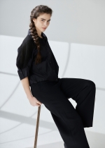 백 다트 포인트 슬림 팬츠(I9M2PT03)