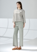 스트라이프 저지 티셔츠 (I9M4TH03)