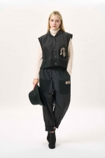 리본자수 참장식 블루종 베스트(I9W2VT20)